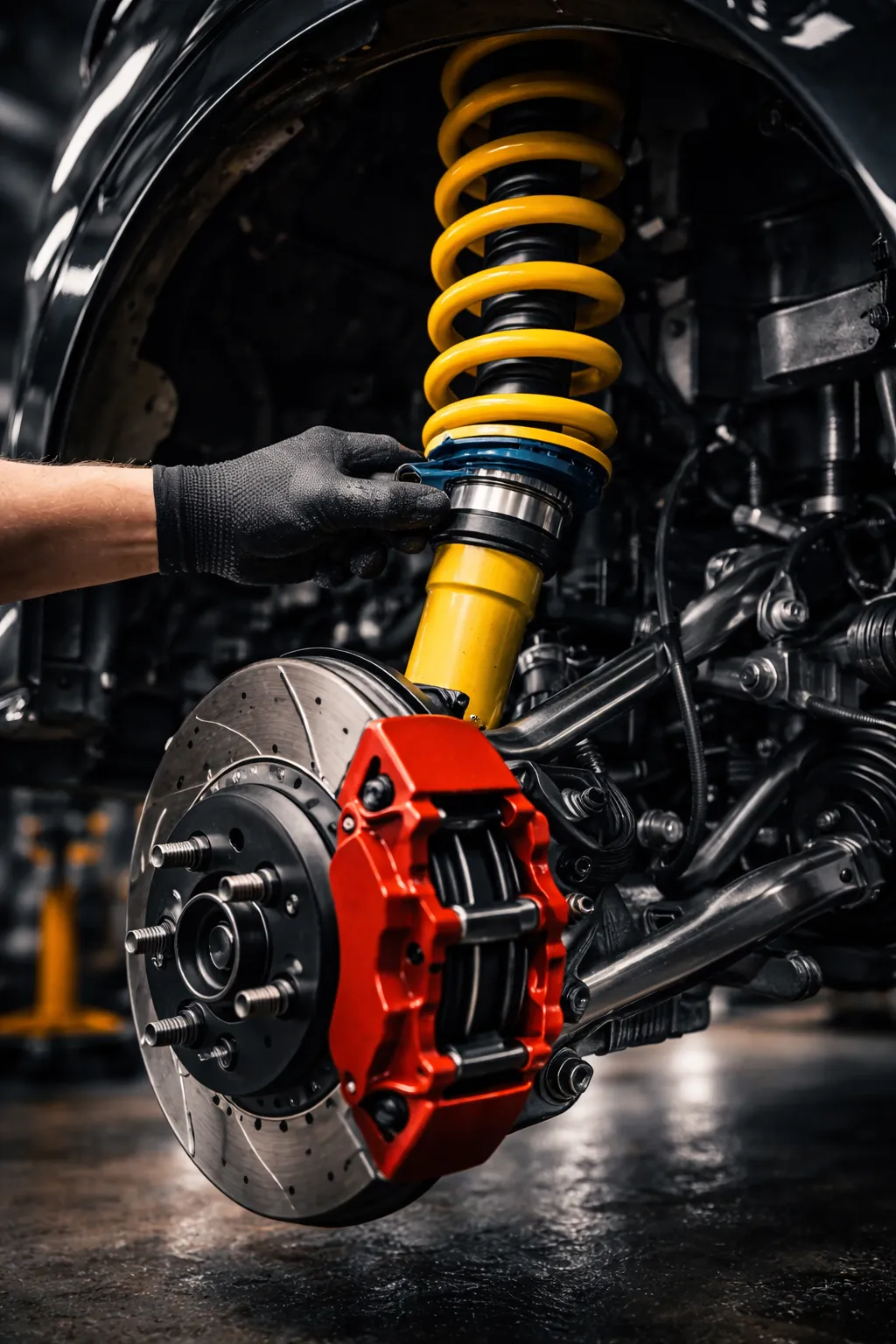 Bremsanlage Nahaufnahme — Mastercars