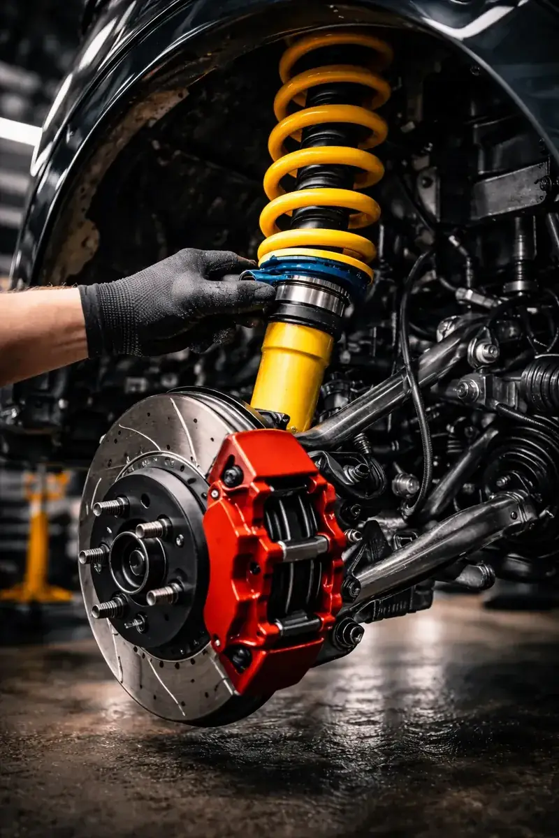 Fahrwerkservice bei Mastercars KFZ Werkstatt Schönewalde