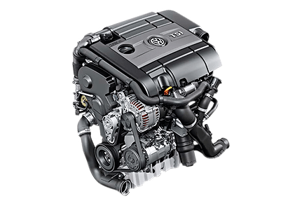 VW Motor — Turbolader Aufbau bei Mastercars